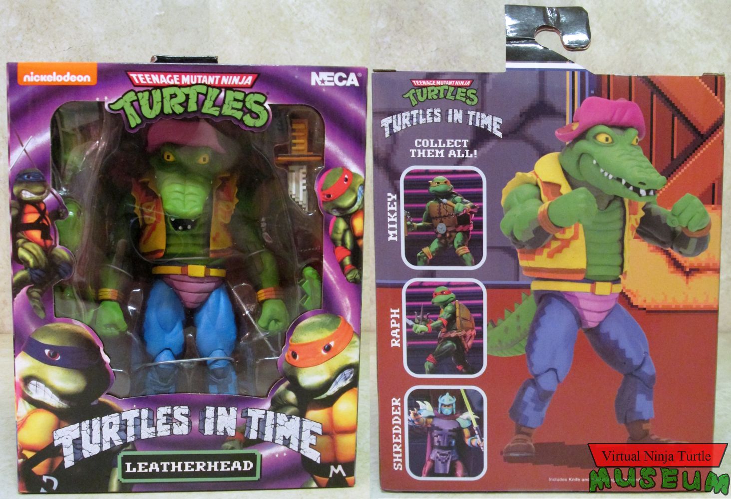 box front and back